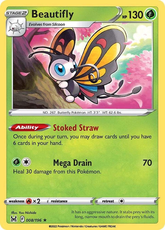 Pokemon Beautifly 8/196 Lost Origin