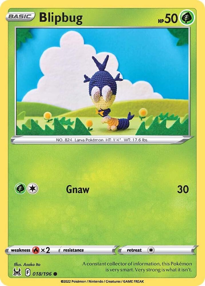 Pokemon Blipbug 18/196 Lost Origin