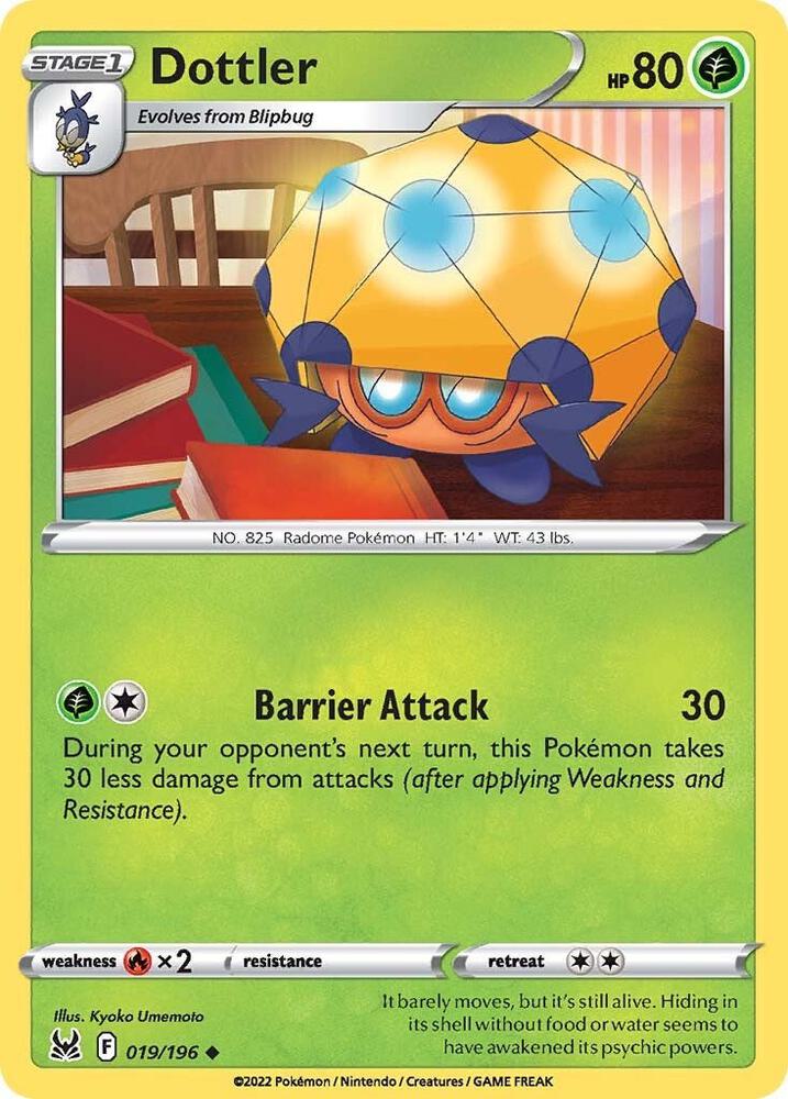 Pokemon Dottler 19/196 Lost Origin