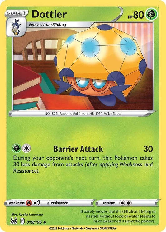 Pokemon Dottler 19/196 Lost Origin