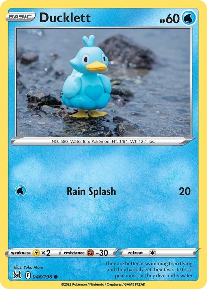 Pokemon Ducklett 46/196 Lost Origin