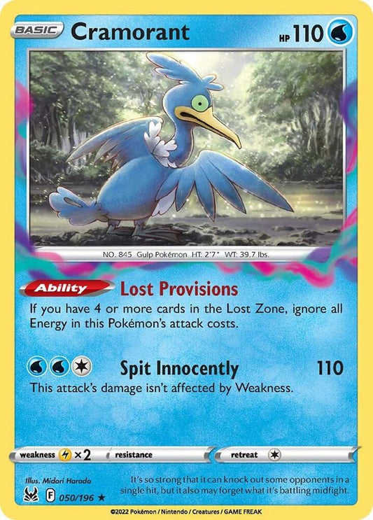 Pokemon Cramorant 50/196 Lost Origin