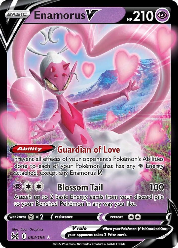 Pokemon Enamorus V 82/196 Lost Origin