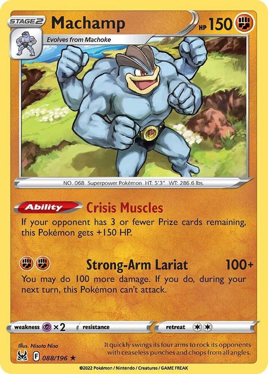 Pokemon Machamp 88/196 Lost Origin