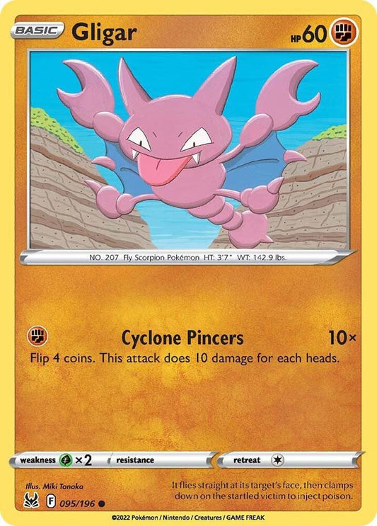 Pokemon Gligar 95/196 Lost Origin