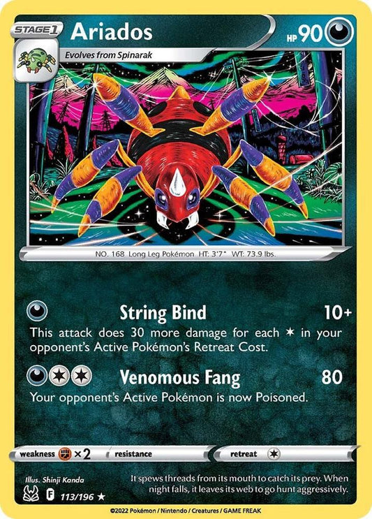 Pokemon Ariados 113/196 Lost Origin