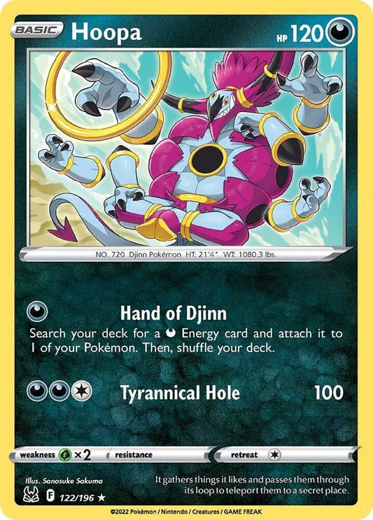 Pokemon Hoopa 122/196 Lost Origin