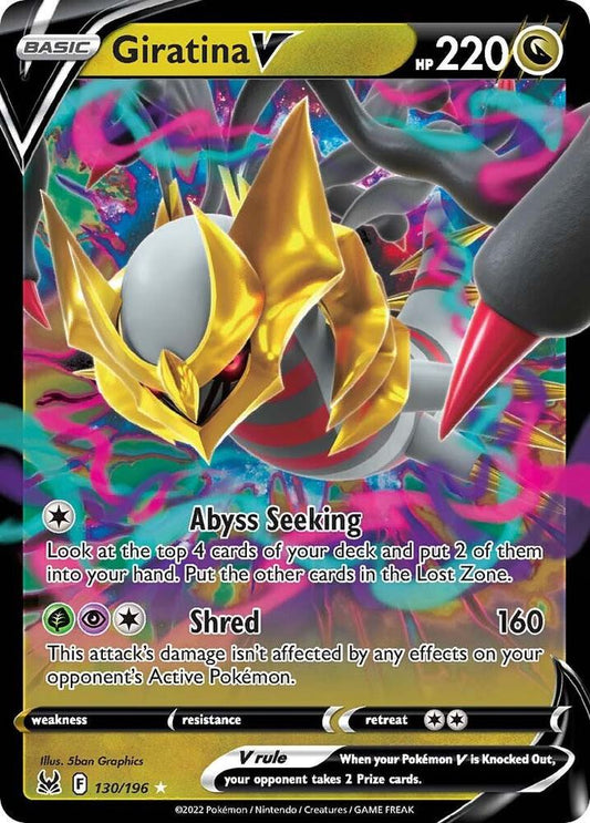 Pokemon Giratina V 130/196 Lost Origin