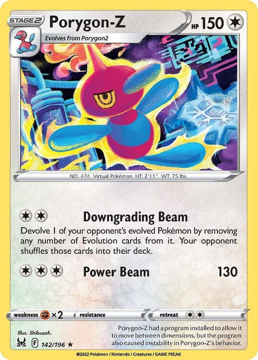Pokemon Porygon-Z 142/196 Lost Origin