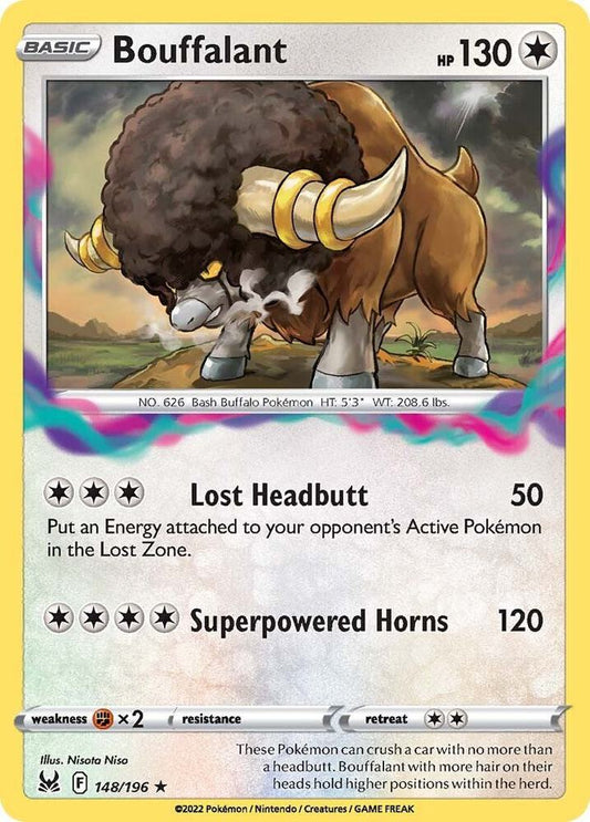 Pokemon Bouffalant 148/196 Lost Origin