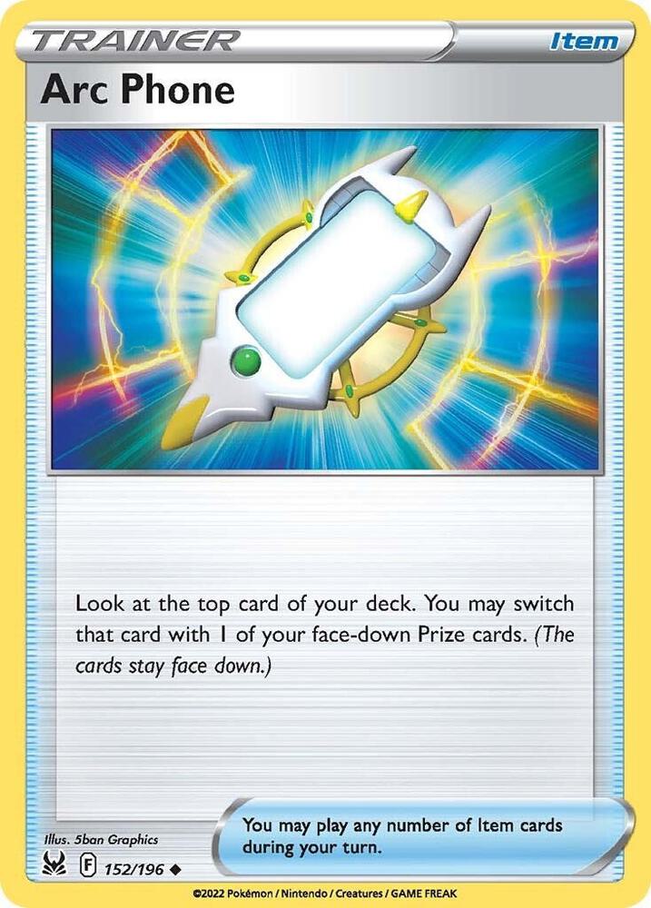 Pokemon Arc Phone 152/196 Lost Origin