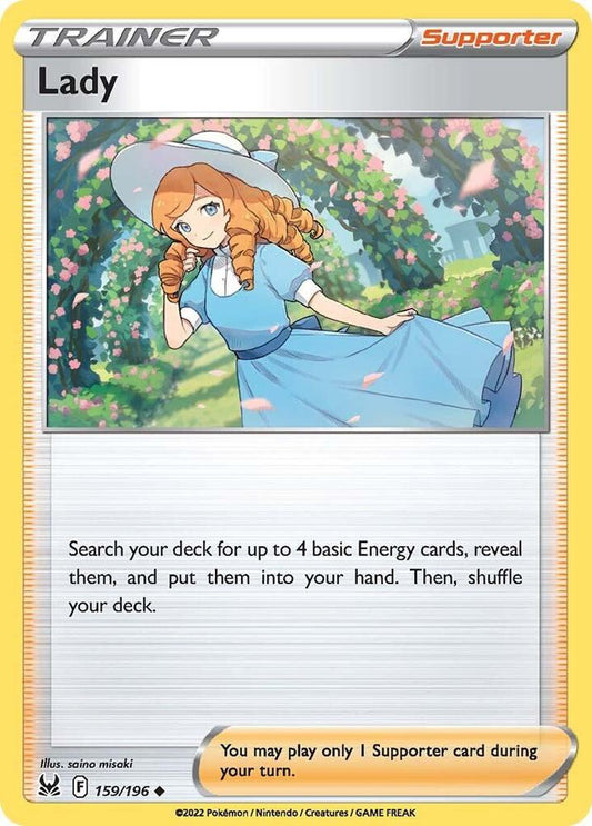 Pokemon Lady 159/196 Lost Origin
