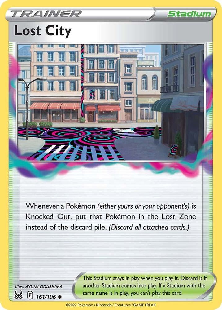 Pokemon Lost City 161/196 Lost Origin