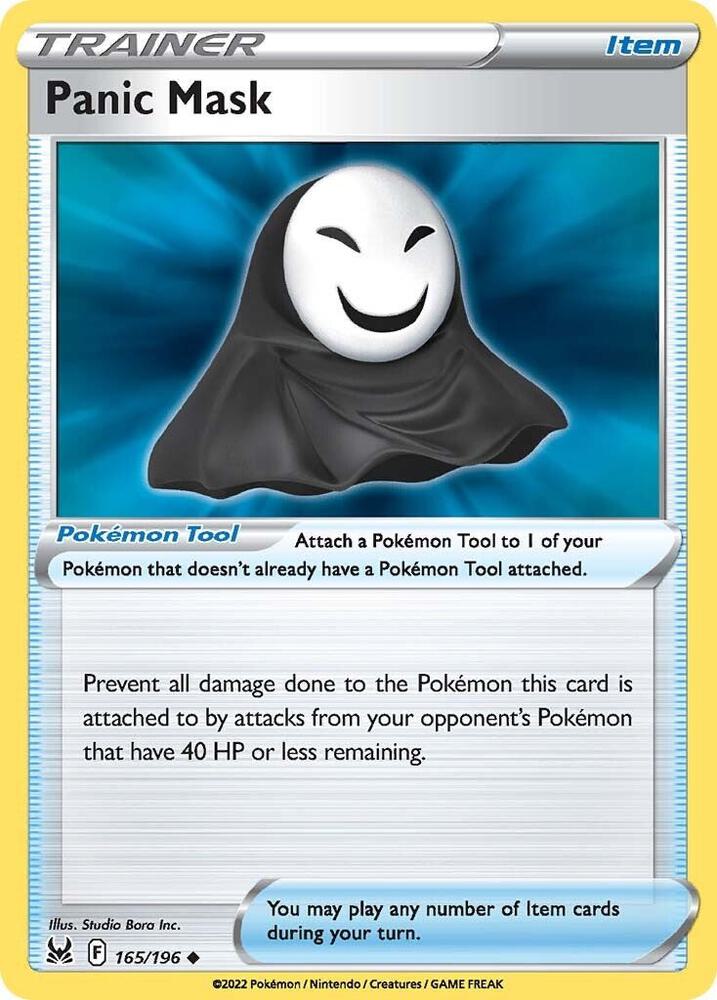 Pokemon Panic Mask 165/196 Lost Origin