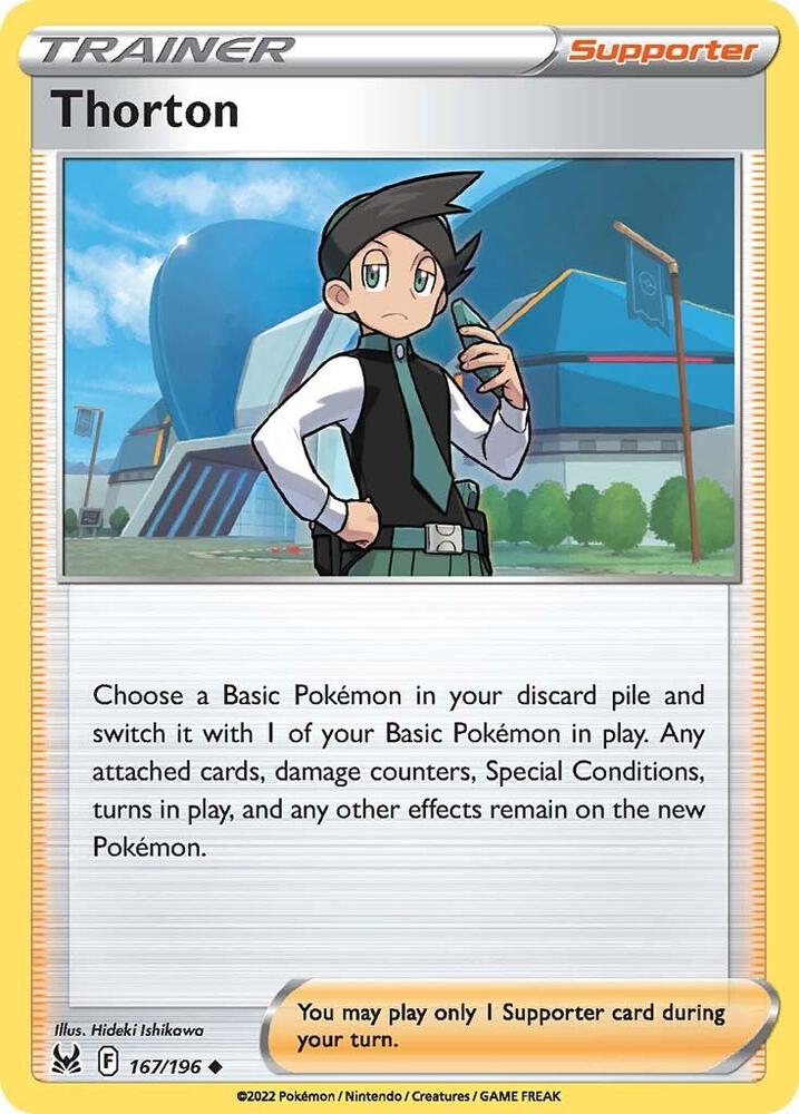 Pokemon Thorton 167/196 Lost Origin