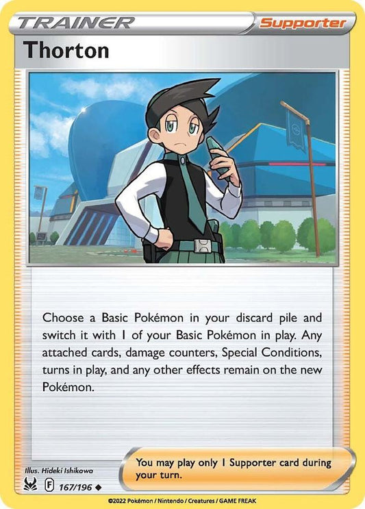 Pokemon Thorton 167/196 Lost Origin