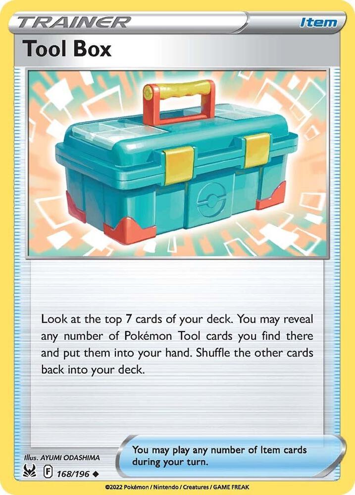 Pokemon Tool Box 168/196 Lost Origin