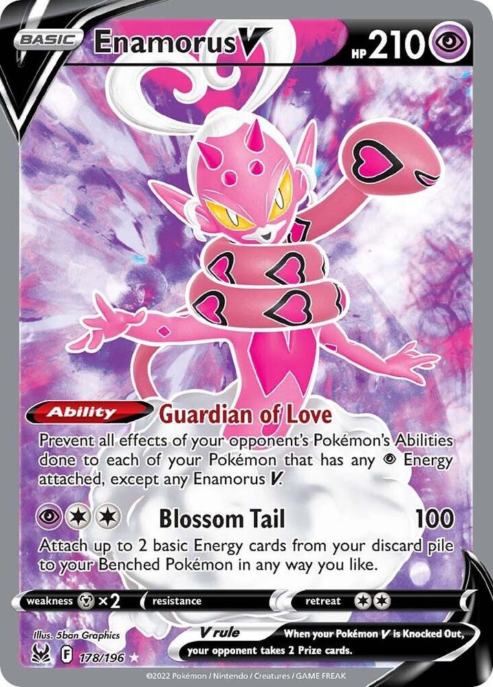 Pokemon Enamorus V 178/196 Lost Origin