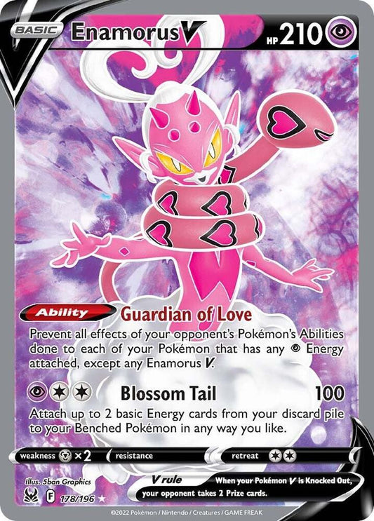 Pokemon Enamorus V 178/196 Lost Origin