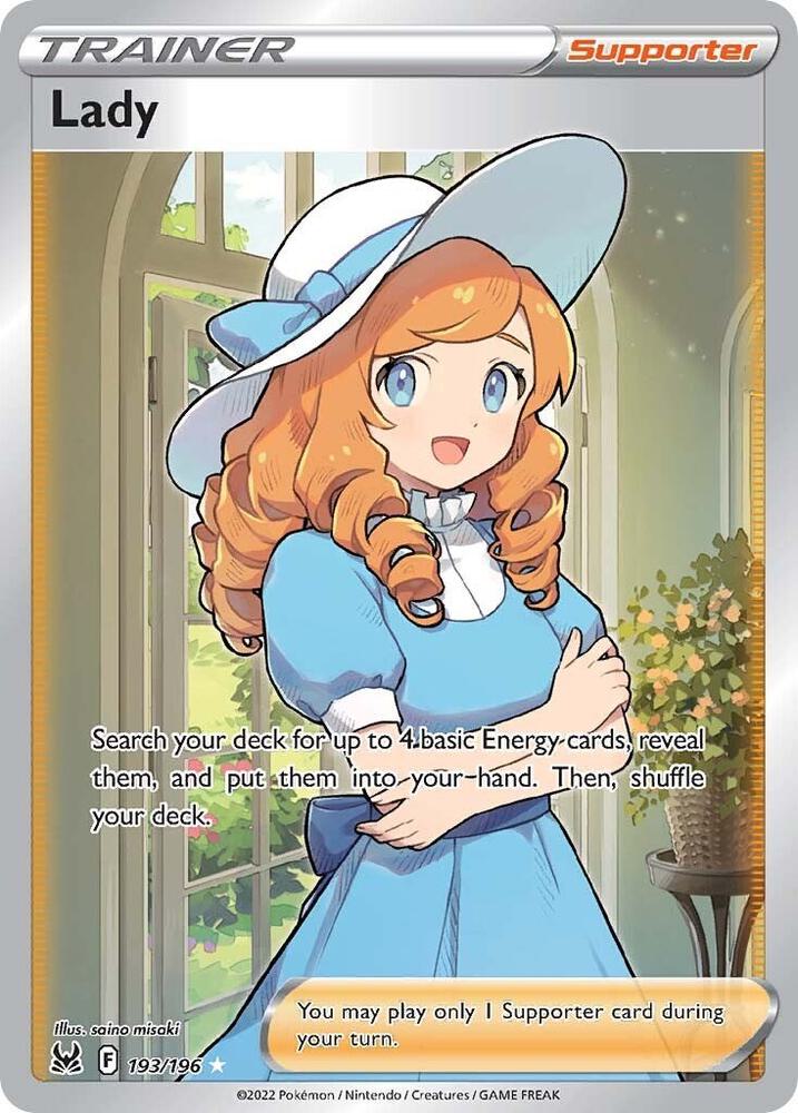 Pokemon Lady 193/196 Lost Origin