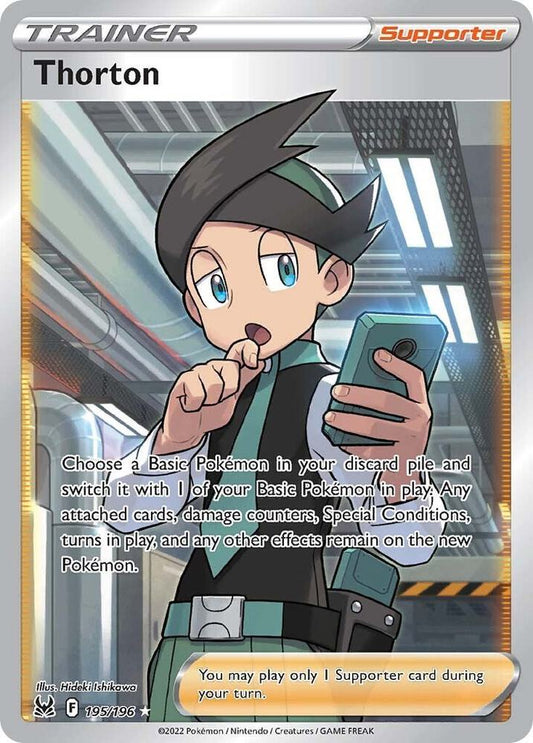 Pokemon Thorton 195/196 Lost Origin
