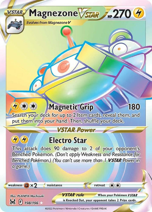 Pokemon Magnezone VSTAR 198/196 Lost Origin