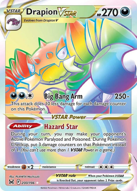 Pokemon Drapion VSTAR 200/196 Lost Origin