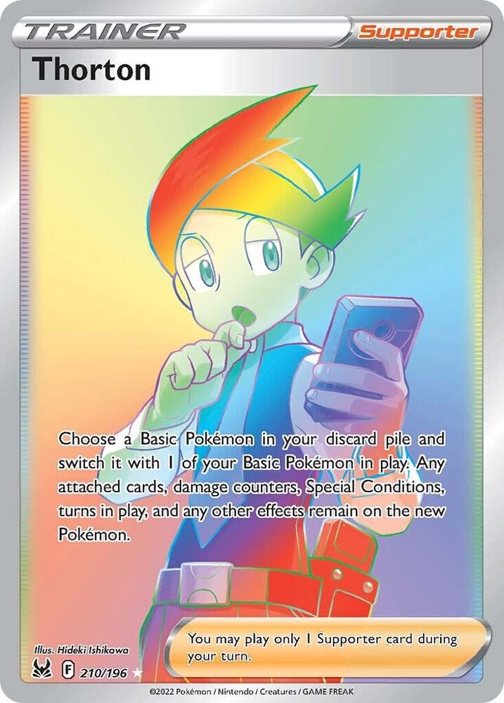Pokemon Thorton 210/196 Lost Origin