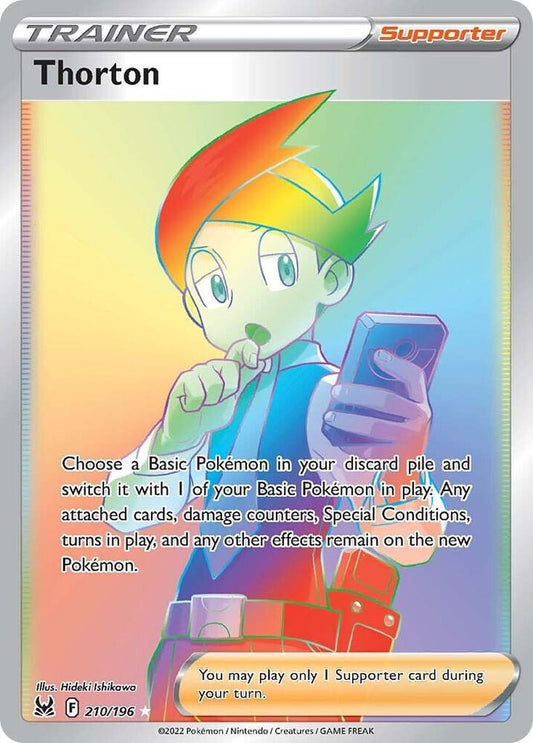 Pokemon Thorton 210/196 Lost Origin