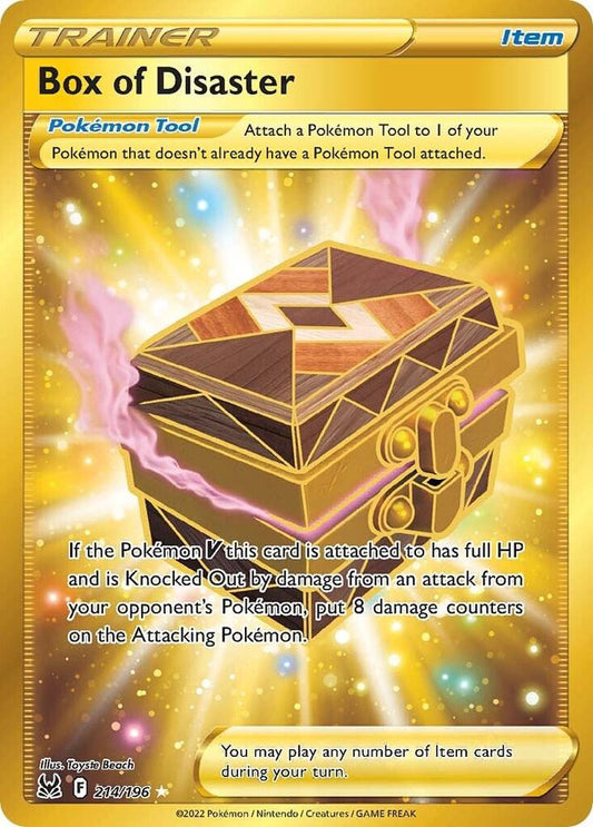 Pokemon Box of Disaster 214/196 Lost Origin