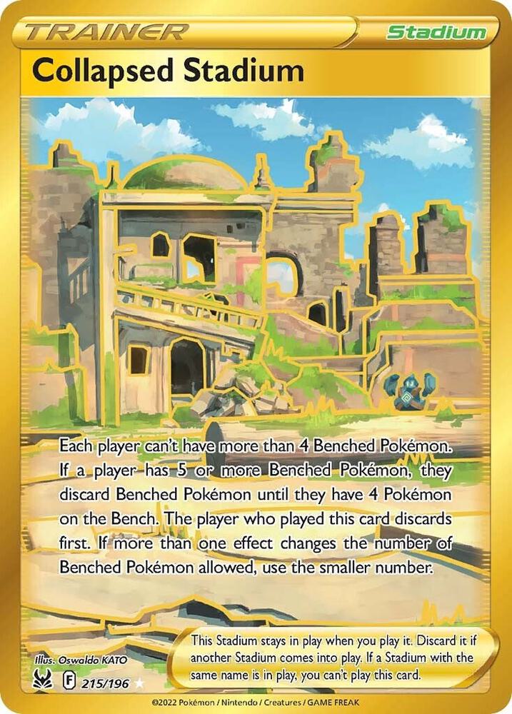 Pokemon Collapsed Stadium 215/196 Lost Origin