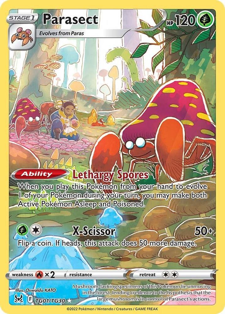 Pokemon Parasect TG01/TG30 Lost Origin