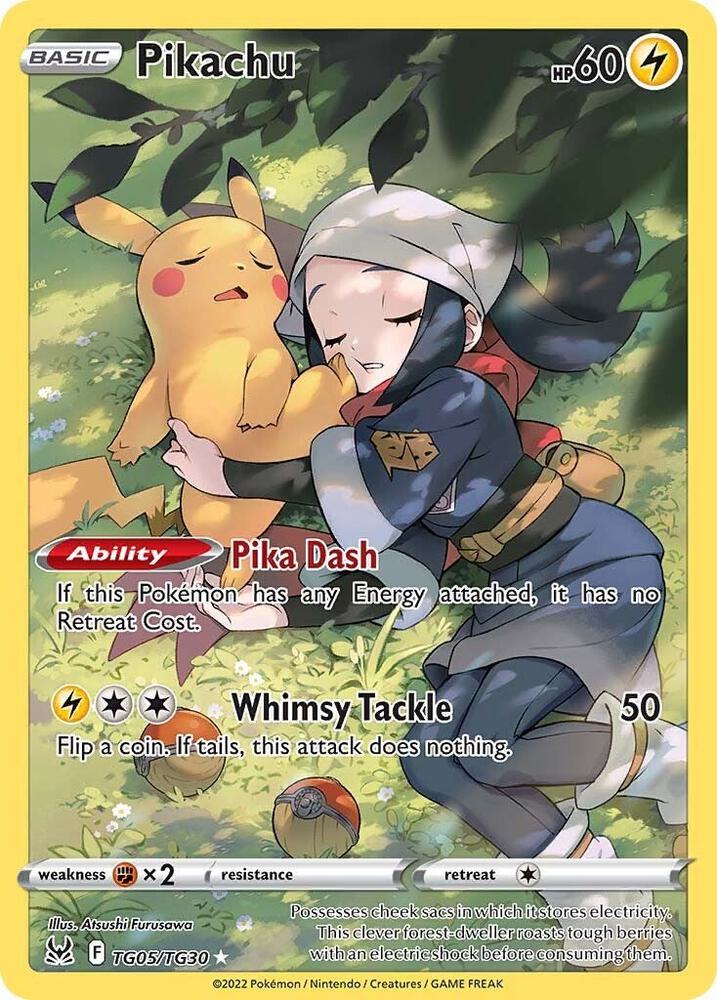 Pokemon Pikachu TG05/TG30 Lost Origin