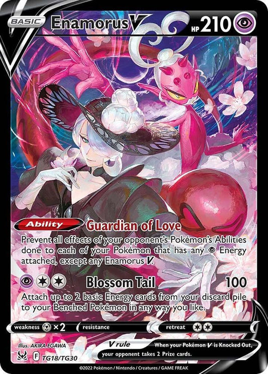 Pokemon Enamorus V TG18/TG30 Lost Origin