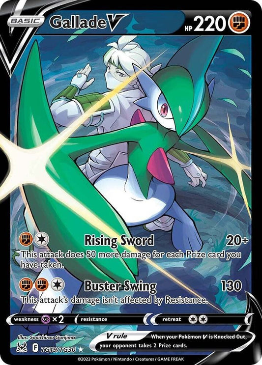 Pokemon Gallade V TG19/TG30 Lost Origin