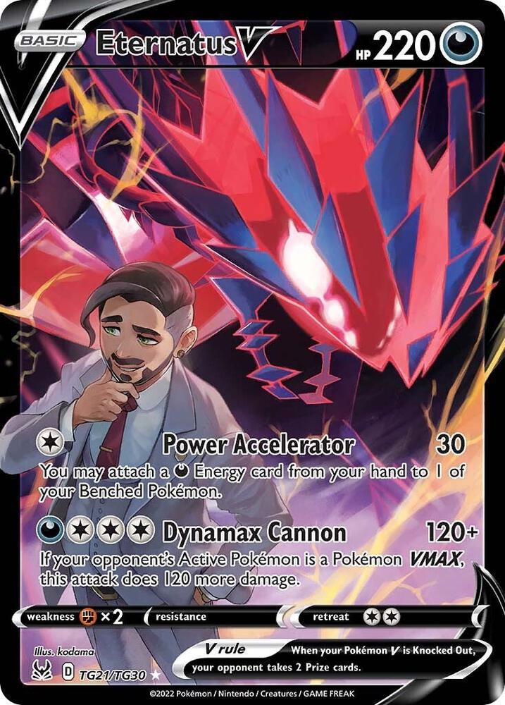 Pokemon Eternatus V TG21/TG30 Lost Origin