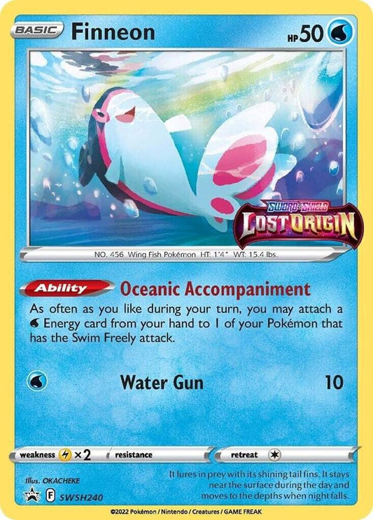 Pokemon Finneon SWSH240 SWSH Black Star Promos