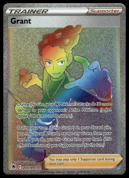 Pokemon SWSH10: Astral Radiance #203/189 Grant (Secret)
