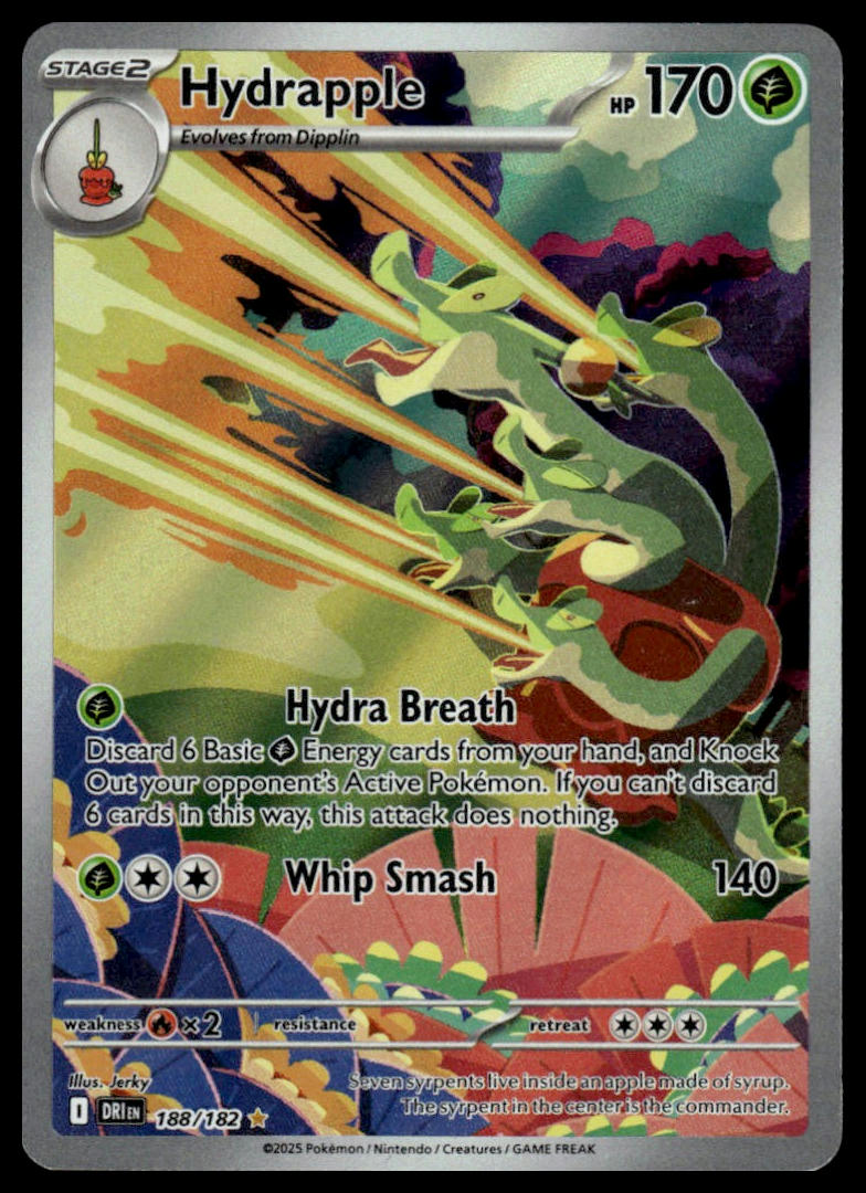 Pokemon Hydrapple #188/182 SV10: Destined Rivals
