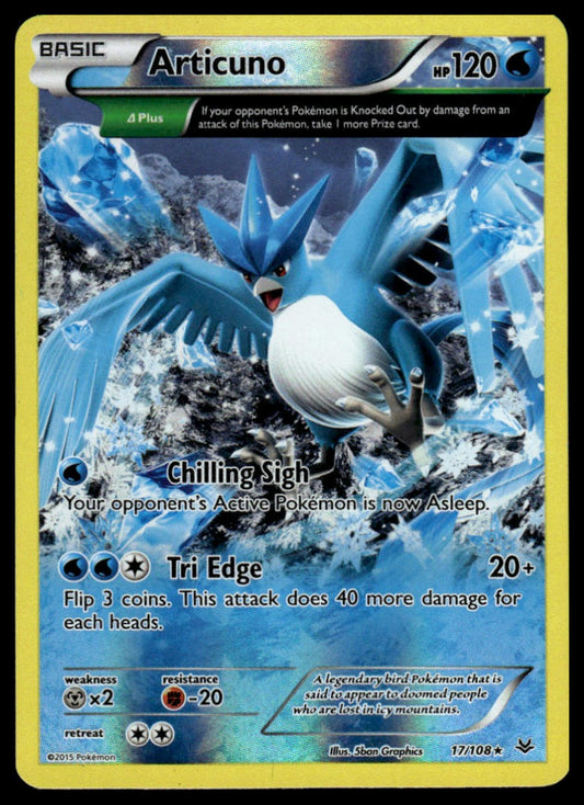 Pokemon Articuno (17 Delta) #17/108 XY - Roaring Skies