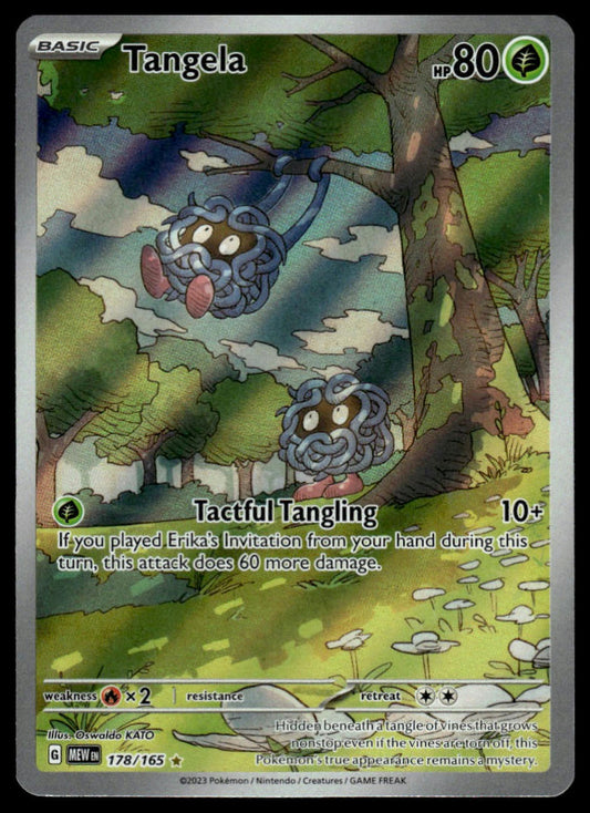 Pokemon Tangela #178/165 SV: Scarlet & Violet 151