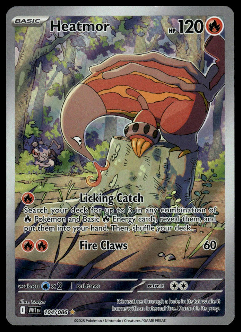 Pokemon Heatmor #104/086 SV: White Flare