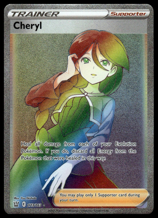 Pokemon Cheryl (Secret) #173/163 SWSH05: Battle Styles