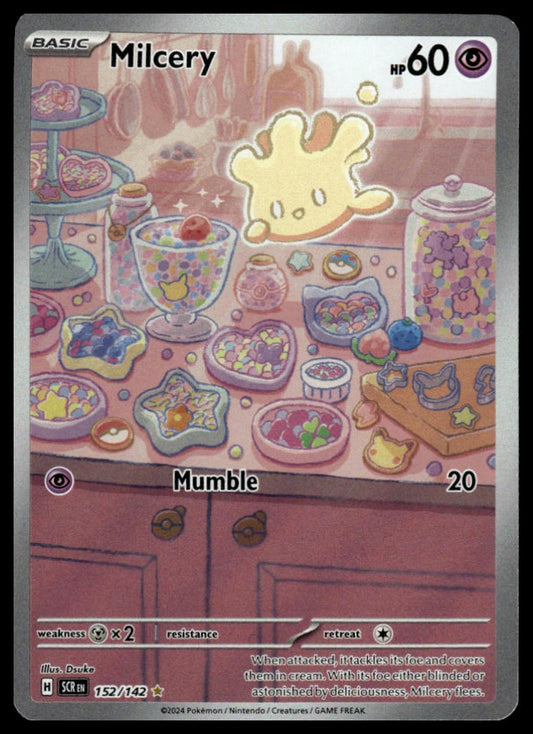 Pokemon Milcery #152/142 SV07: Stellar Crown