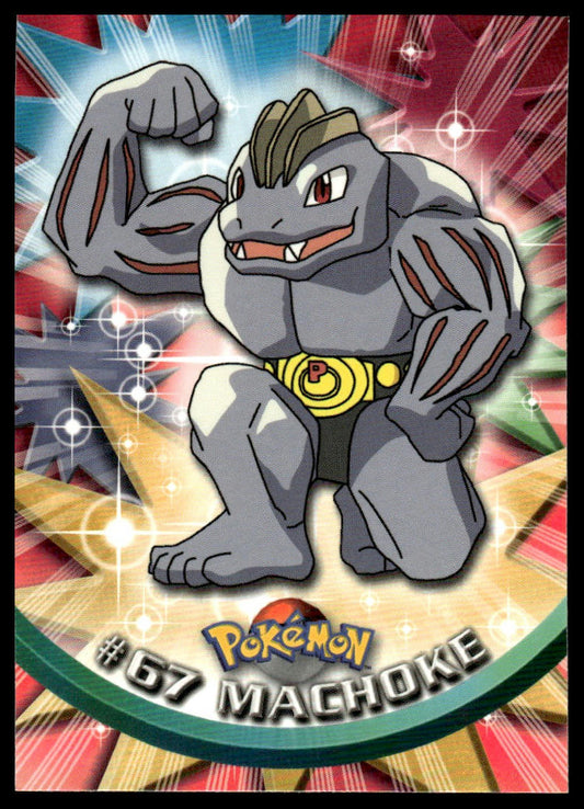 Pokemon Machoke #67 2000 Topps Chrome Pokemon
