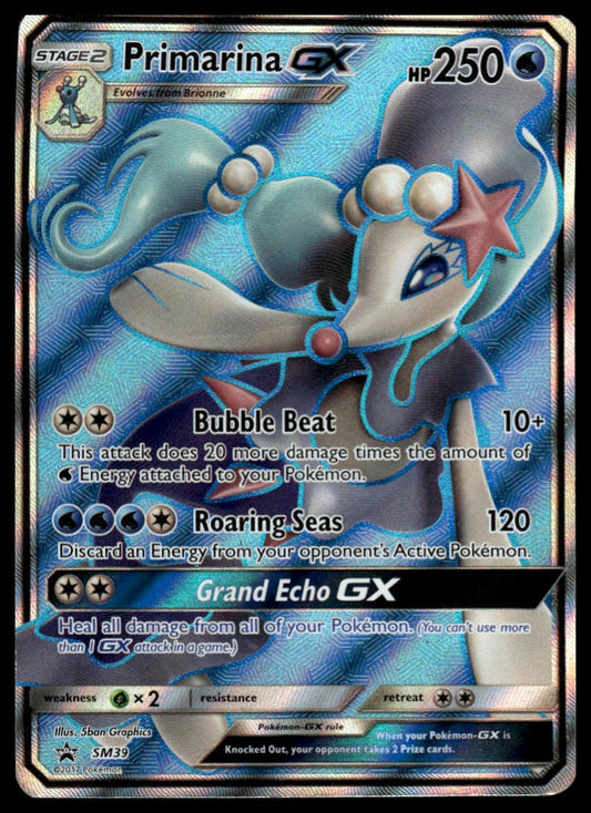 Pokemon Primarina GX #SM39 SM Promos