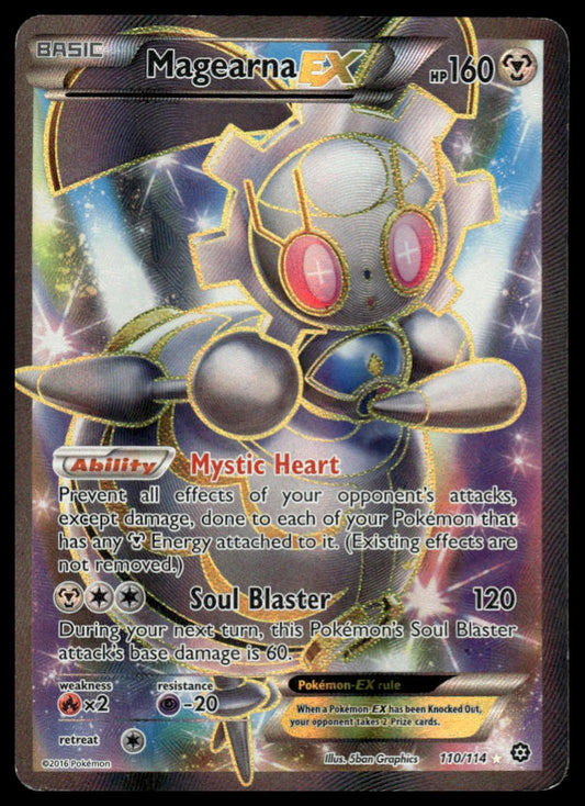 Pokemon Magearna EX (Full Art) #110/114 XY - Steam Siege