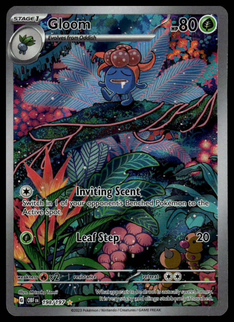 Pokemon Gloom #198/197 SV03: Obsidian Flames