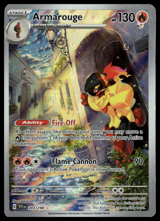 Pokemon Armarouge #203/198 SV01: Scarlet & Violet Base Set