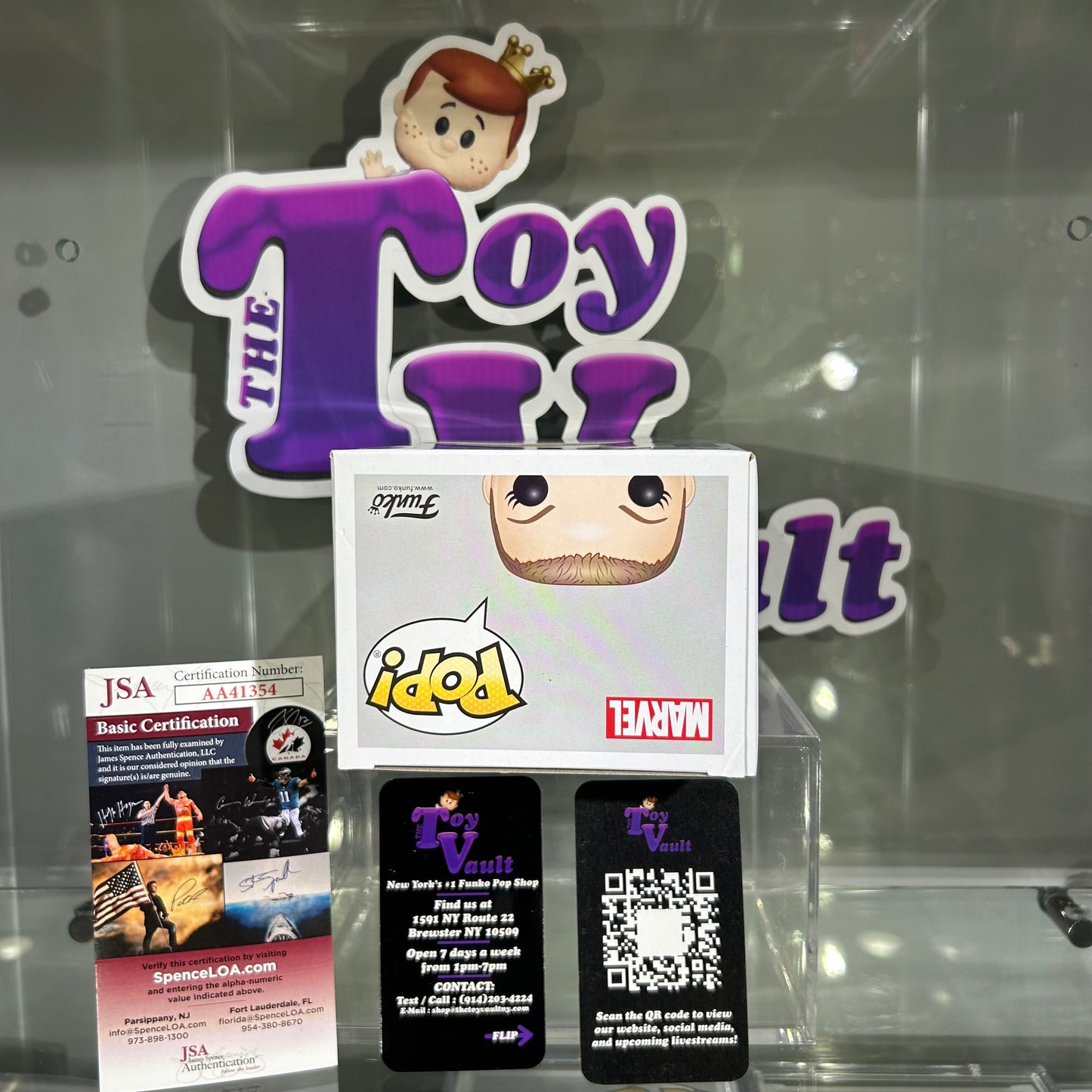 [SOLD 7.19.24] Funko Pop! Marvel X Men - Negasonic Teenage Warhead #317 Signed by Brianna Hildebrand